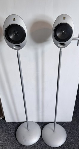 Pair kef hts2001 silver - of,