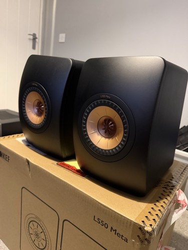 Kef ls50 meta speakers carbon - meta,