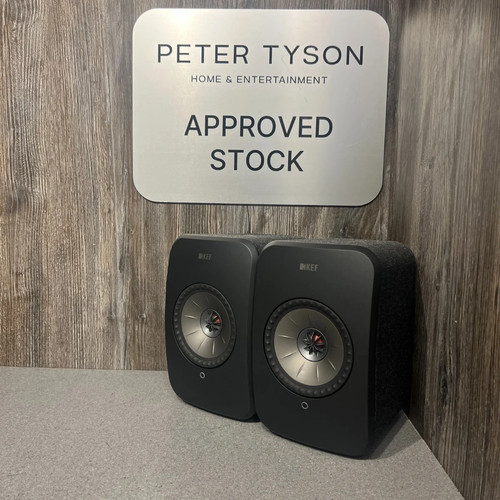 Pre loved kef lsx bookshelf - pre-loved,