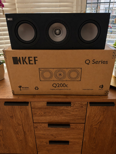 Kef q200c centre speaker - centre,