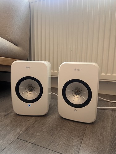 Kef lsx speakers white boxed - kef,