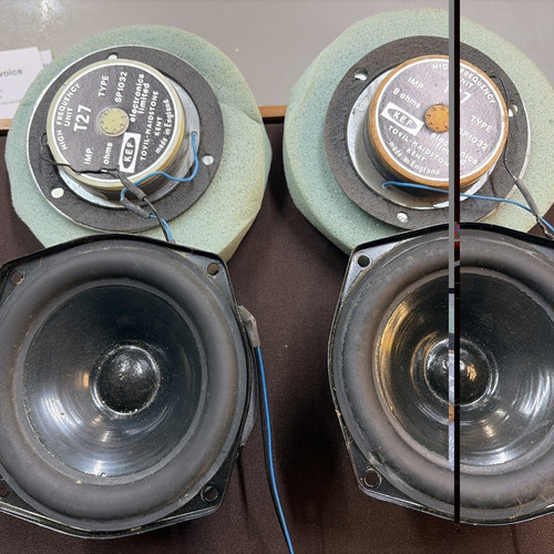 Pair kef 110 drivers - b-110, &